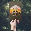 New Mexico Route 66 License Plates (4x6 Birch Wood Postcards,