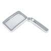 Rectangular Magnifying Glass 4X 3 LED Modes Touch Control Ergonomic