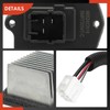 A-Premium HVAC Blower Motor Resistor with Wire Harness Kit Compatible