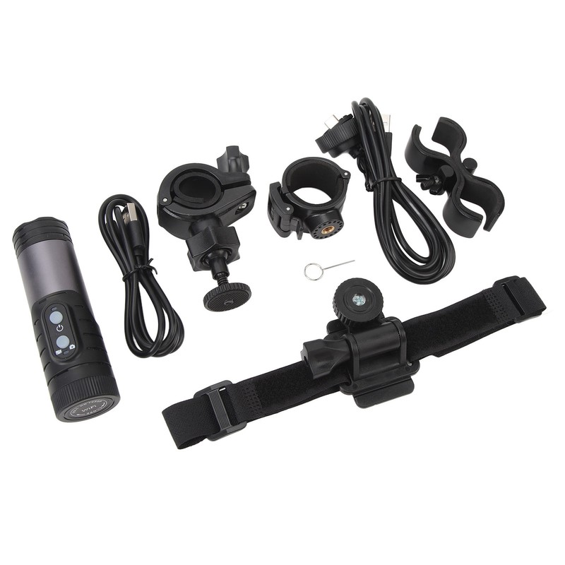 4K Action Camera Waterproof Bike Motorcycle Helmet Camera Anti Shake