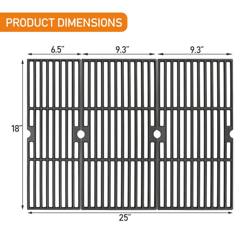 Grill Grates for Charbroil Performance 463342119 463347017 463335517 463376017, Grill
