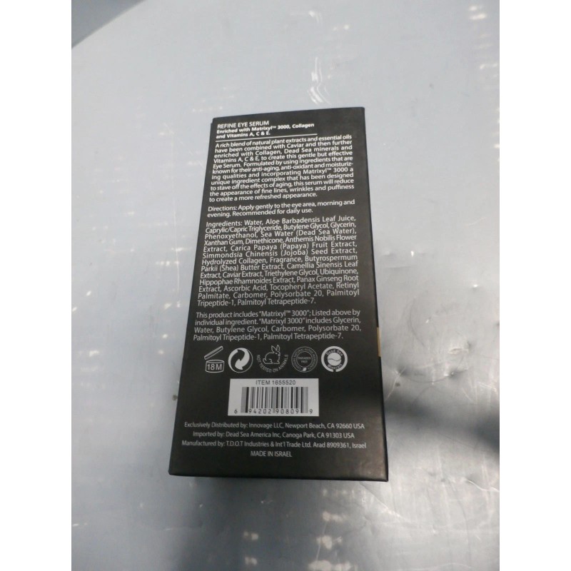 AVANI NEW! S'aline Avani Caviar Collection REFINE EYE SERUM 15ml