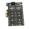 Adapter Card M.2 SATA to PCIE Dual Disk Array Card