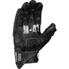 Yellow Cone BK/SV L YG-192 Titanium Leather Gloves