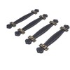 Shiwaki Retro Leather Furniture Handle 5 Inch Leather Door Pull