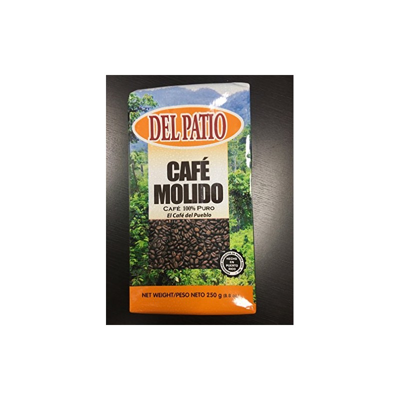 Del Patio Cafe Molido (Ground Coffee) 8.8 Ounces