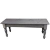 Ezekiel and Stearns Driftwood Grey English Farmhouse Bench (48)