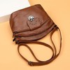 WITERY Small Crossboby Purses for Women - Lightweight PU Leather