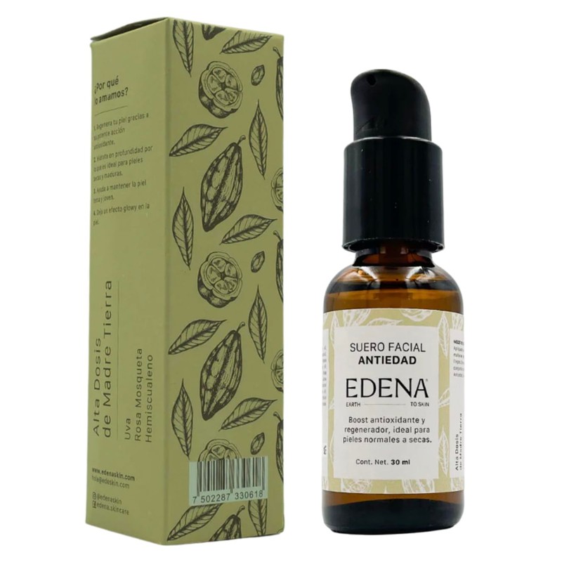 EDENA | Regenerating Elixir Serum | Serum Facial Regenerador |