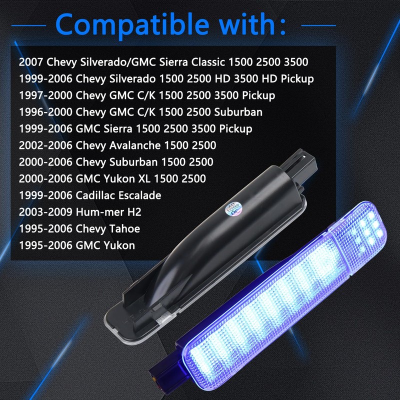 AFEISOL Led Side Door Panel Lights Courtesy Light Fit for