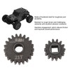 RC Car Reduction Gear Black Steel Smooth Running 0.8M 14T