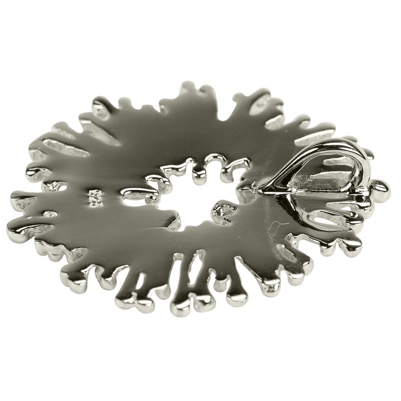 SILBERMOOS women's pendant sun sunrays sparks open round matt 925