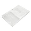 for PS Slim Clear Case DIY Replacement Transparent Game Console