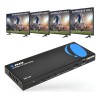 Splitter Hdmi 1x4 Alimentación 4 Puertos Full Hd 1080p 3d
