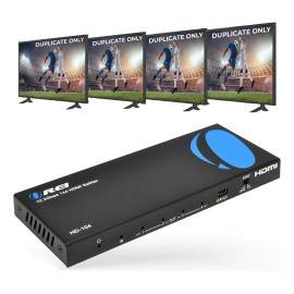 Splitter Hdmi 1x4 Alimentación 4 Puertos Full Hd 1080p 3d