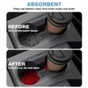 Red Rose 2 Pack Car Cup Holder Coaster Anti Slip