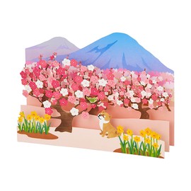 Sanrio 654892 Spring Marinu Shiba Inu Message Card