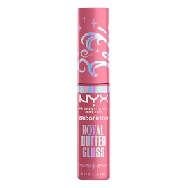 Nyx Professional Makeup, Bridgerton brillo labial, Tono Angel Food Cake (rosa). Brillo labial. Fórmula vegana.                                        