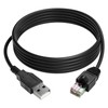 (2PCS) 6FT USB to RJ50 10PIN 940-0127B 10P10C Cable for