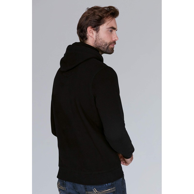Camp David Men's Hooded Sweatshirt with Sailing Print - Casual