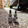 TOP-VIGOR 2Pcs 1/4 Inch Drive 10mm 6-Point Deep Socket, Metric,
