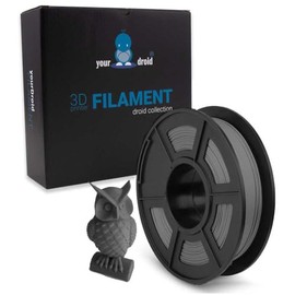 yourDroid TPU Filament Grey 1.75 mm 500 g 3D Printer