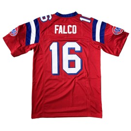 16 Shane Falco The Replacements Movie Stitched Football Jersey (Red, XXX-Large)