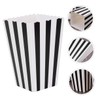 Mobestech Diy Popcorn Buckets 32 Pack Striped Paper Containers Bulk