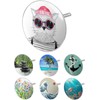 arteneur® Universal Bath Plug with Hipster Cat Motif from Berlin,