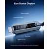 VENTION Wireless HDMI Transmitter and Receiver 656FT with LED Screen,