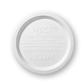 WECK Lids 60 mm Pack of 5 | For Canning Preserves, Juices, Airtight Storage of Dry Ingredients