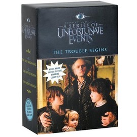 A Box of Unfortunate Events Movie Tie-in Edition: The Trouble Begins (The Bad Beginning, the Reptile Room, the Wide Window)