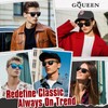 Gqueen Unisex Polarised Sunglasses - Classic Retro Glasses for Men