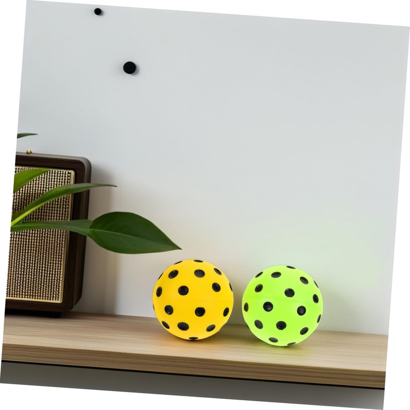 Kisangel 2pcs Quiet PU Foam Balls Silent Stress Management Balls