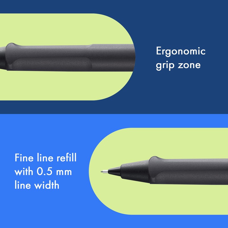LAMY safari umbra - Mechanical Pencil with ergonomic grip &