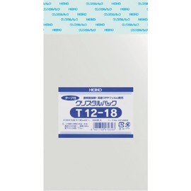 HEIKO OPP Crystal Packs with Tape 100 bags