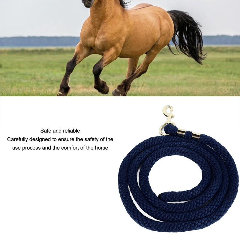 Horse Lunge Line with Snap Heavy Duty High Tensile Horse