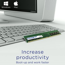 Integral 16GB DDR4 RAM 2400MHz PC4-19200 DIMM Desktop/Computer Memory Module