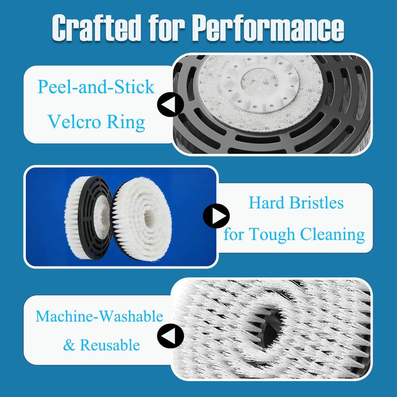 Steam Mop Brush Replacement for Shark S8201UKCP Automatic Steam Mop