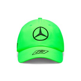 Mercedes AMG Petronas Formula One Team - 2023 George Russell Driver Hat - Neon Green - Unisex - Size: One Size
