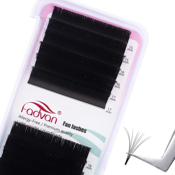 FADVAN Easy Fan Lashes Self Fanning Volume Russian Eyelash Extensions