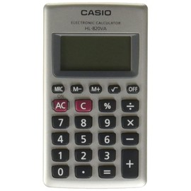 Casio HL-820VA-S-MH Calculadora Portable, 8 Dígitos, Operaciones Básicas