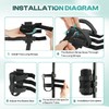 Drive-up Adjustable Speaker Mount for Golf Cart, Strap Holder for