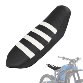 IUVWISN Dirt Bike Seat Cover for Talaria Sting MX3/R MX4 MX5 PRO Electric Bike White,High Elastic Leather