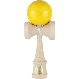 Yamagata Koubou Competition Kendama "Ozora" (Japan Kendama Association Certified), Solid Color, Yellow