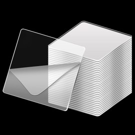 SEPGLITTER Double Sided Adhesive Pads for Mounting, 120 Pcs Clear Mounting Tapes Square Pre-Cut Strong Sticky Tack for Metals Papers Door Glass Wood Wall Hanging Carpet Fixing(1.6 inch)