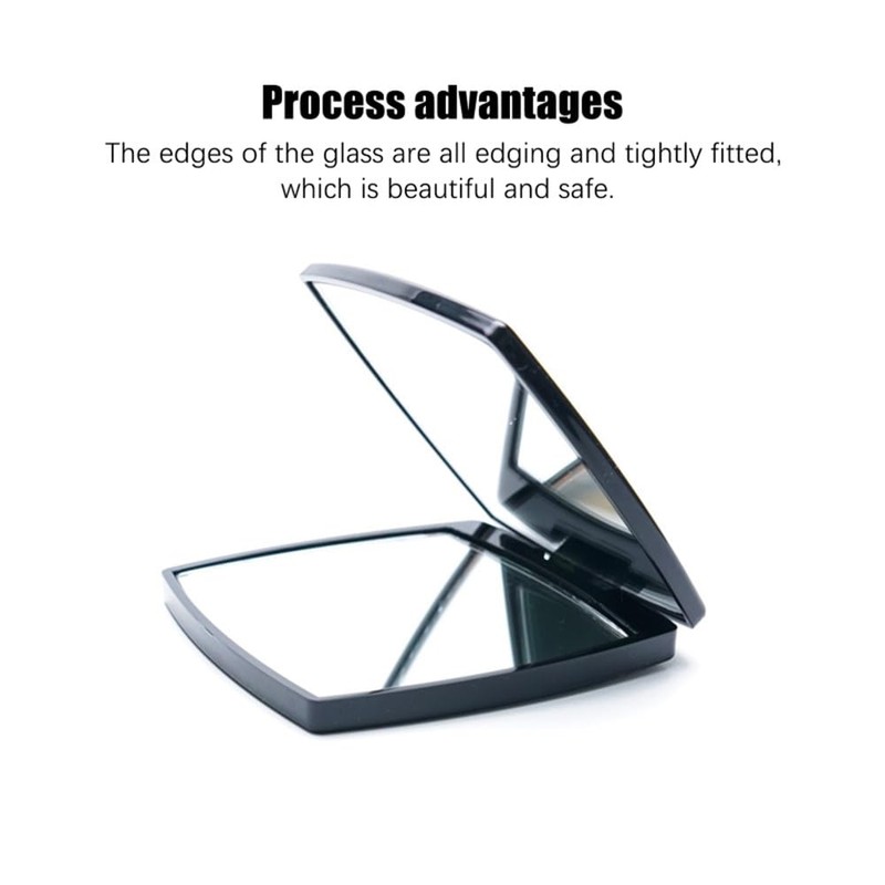 Fashion Compact Vanity Mirror for Women, Elegant Small Compact Mirror