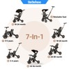 Bebehoo Tricycle Stroller for Toddler,Foldable Baby Tricycle,Kids Balance Bike with