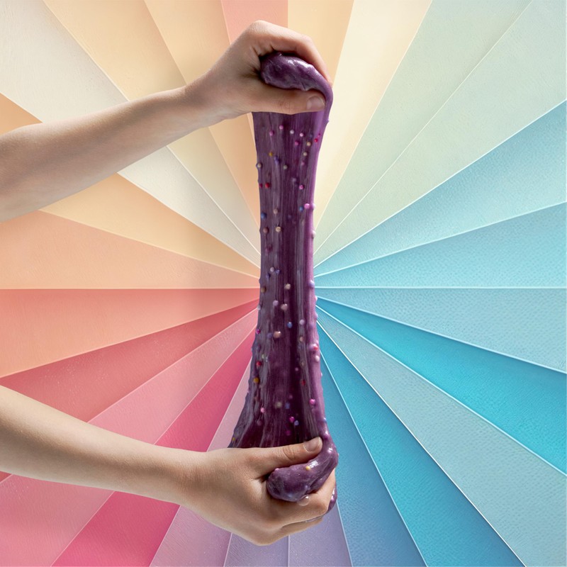 Elmer's Color Wheel Slime Kit, Includes Elmer's Gue Premade Slime,