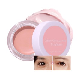 Under Eye Brightening Cream Correct Under Eye Concealer Remove Dark Circles Cream,Under Eye Color Corrector, Eye Concealer, Remove Blemishes and Fine Lines, Remove Dark Circles (Pink)